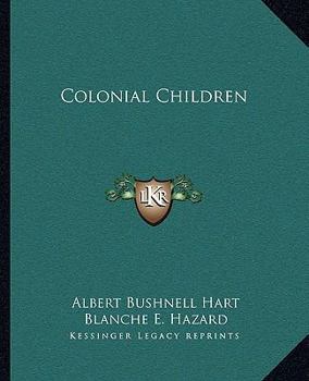 Paperback Colonial Children Book