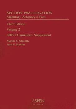 Paperback Section 1983 Litigation Statutory Attorney's Fees: Cumulative Supplement Book