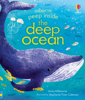 Hardcover Peep Inside the Deep Ocean Book