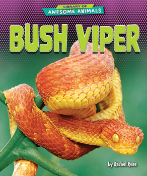 Library Binding Bush Viper Book