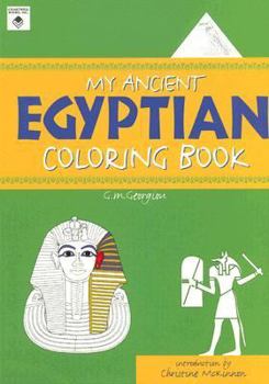 Paperback My Ancient Egyptian Coloring Book