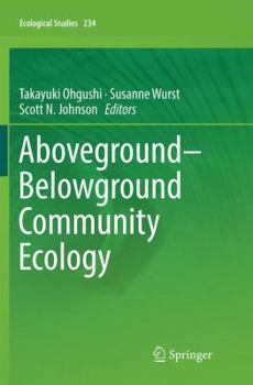 Paperback Aboveground-Belowground Community Ecology Book