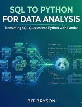 Paperback SQL to Python for Data Analysis [Large Print] Book