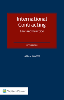Hardcover International Contracting: Law and Practice Book