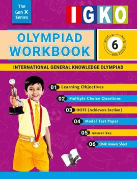 Paperback Olympiad Workbook General Knowledge Class 6 Book