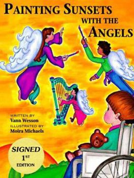 Hardcover Painting Sunsets With the Angels Book