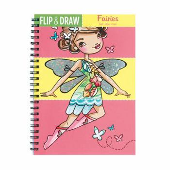 Hardcover Fairies Flip & Draw Book