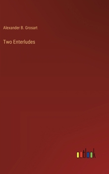 Hardcover Two Enterludes Book