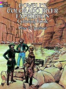 Paperback Powell's Colorado River Expedition Coloring Book