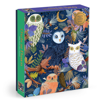 Misc. Owls at Dawn 1000 Piece Foil Puzzle Book