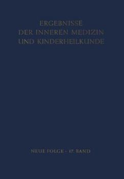 Paperback Ergebnisse Der Inneren Medizin Und Kinderheilkunde [German] Book