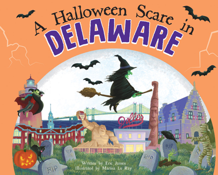 Hardcover A Halloween Scare in Delaware Book