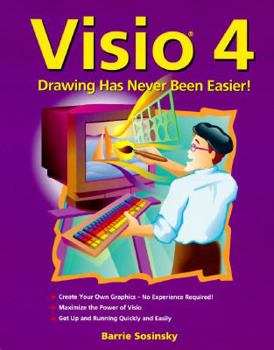 Paperback Visio 4: Drawing Has Never Been Easier! Book