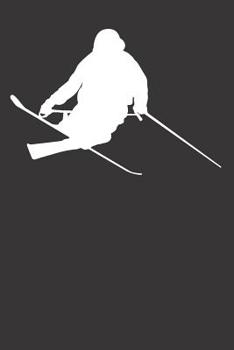 Notebook: Dot Grid Dotted 6x9 120 Pages Freestyle Ski Skier Skiing Gift Halfpipe Cool