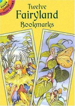 Paperback Twelve Fairyland Bookmarks Book