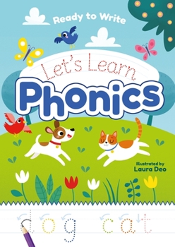 Paperback Ready to Write: Let's Learn Phonics Book