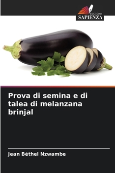 Paperback Prova di semina e di talea di melanzana brinjal [Italian] Book