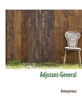 Paperback Adjutant-General Book