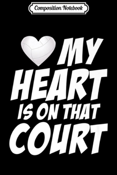 Composition Notebook: Cute Funny Volleyball Gift For n Girls and Women Premium  Journal/Notebook Blank Lined Ruled 6x9 100 Pages