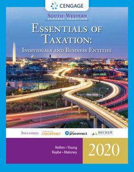 Hardcover South-Western Federal Taxation 2020: Essentials of Taxation: Individuals and Business Entities (with Intuit Proconnect Tax Online + RIA Checkpoint 1 T Book