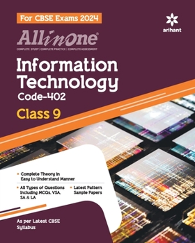Paperback All In One Class 9th Information Technology for CBSE Exam 2024 Book