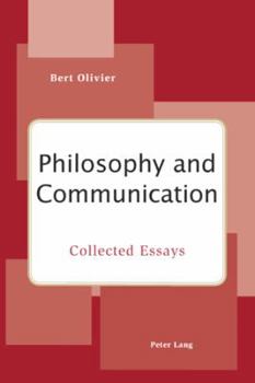 Paperback Philosophy and Communication; Collected Essays Book
