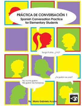 Paperback Practica de Conversacion 1: Spanish Conversation Practice 1 Book