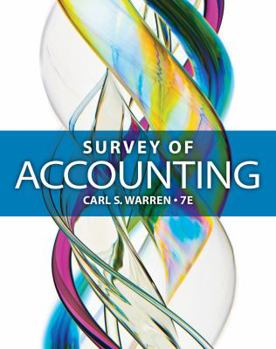 Hardcover Survey of Accounting Book