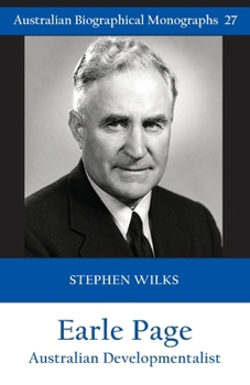 Paperback Earle Page (Australian Biographical Monographs No.27) Book