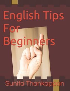 Paperback English Tips For Beginners Book