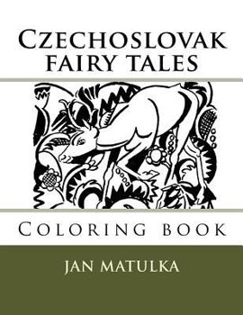 Paperback Czechoslovak fairy tales: Coloring book