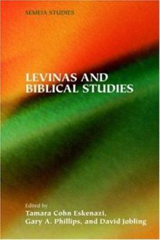 Paperback Levinas and Biblical Studies Book