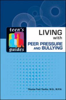 Hardcover Living with Peer Pressure and Bullying Book