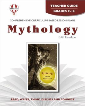 Paperback Mythology - Teacher Guide by Novel Units Book