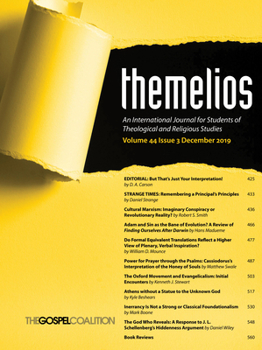 Paperback Themelios, Volume 44, Issue 3 Book