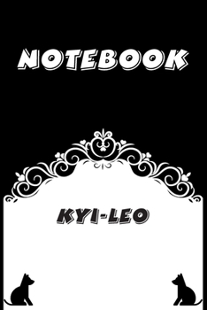 Kyi-Leo Notebook : Black and White notebook , Decorative Journal for Kyi-Leo Lover: Notebook /Journal Gift,Black and White,100 pages, 6x9, Soft cover, Mate Finish
