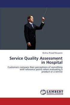 Paperback Service Quality Assessment in Hospital Book