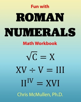 Paperback Fun with Roman Numerals Math Workbook Book