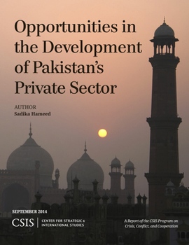 Paperback Opportunities in the Development of Pakistan's Private Sector Book