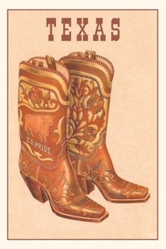 Vintage Journal Fancy Cowboy Boots