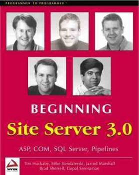 Paperback Beginning Site Server Book