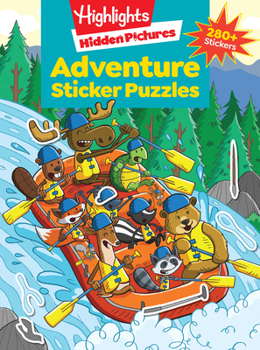 Paperback Adventure Sticker Puzzles Book