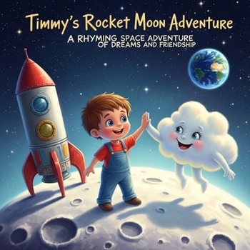 Paperback Timmy's Rocket Moon Adventure: A Rhyming Space Adventure of Dreams and Friendship Book