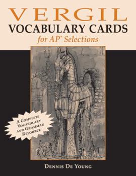 Paperback Vergil Vocabulary Cards for AP Selections Book