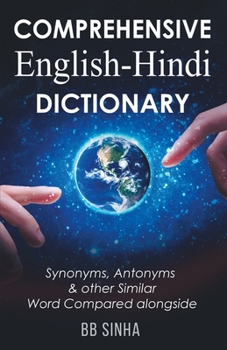 Paperback Comprehensive English-Hindi Dictionary by BB Sinha Book