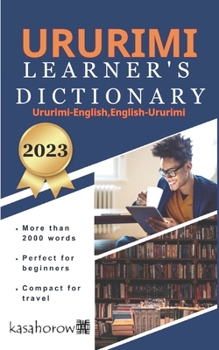 Paperback Ururimi Learner's Dictionary: Ururimi-English, English-Ururimi Book