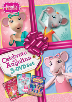 DVD Angelina Ballerina: Celebrate with Angelina Book