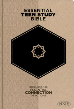 Hardcover Essential Teen Study Bible-NKJV Book