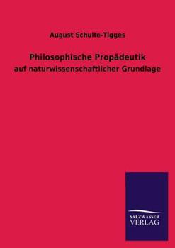 Paperback Philosophische Propadeutik [German] Book