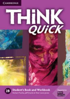 Paperback Think 2b Student's Book and Workbook Quick B Book